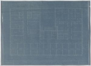 Primary view of object titled 'Hartman Hotel Building, Cisco, Texas: Second Floor Plan'.