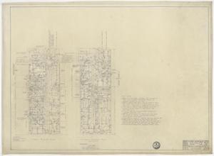 Cooley Office Building, Big Spring, Texas: First & Second Floor Plans