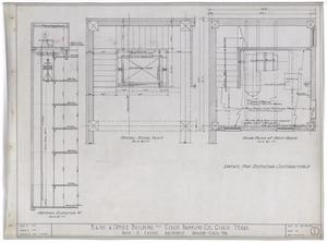 Primary view of object titled 'Cisco Bank and Office Building, Cisco, Texas: Typical Floor Plan'.