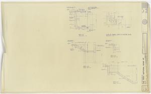 First National Bank Office, Abilene, Texas: Plan of Tunnel Stair at Existing Building