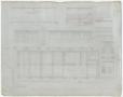 Thumbnail image of item number 1 in: 'Cisco Bank and Office Building, Cisco, Texas: Floor Plan and Elevations'.