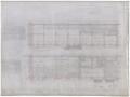 Thumbnail image of item number 2 in: 'Cisco Bank and Office Building, Cisco, Texas: Ground & Second Floor Plans'.