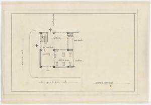 Primary view of object titled 'First National Bank Office, Abilene, Texas: Alternate Lobby Plan'.