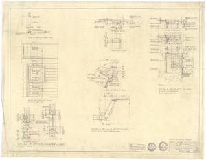 Primary view of object titled 'Barrow Store Building, Snyder, Texas: Entrance & Office Details'.