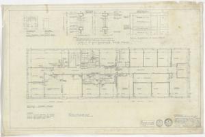 Primary view of object titled 'Superior Oil Office Building Addition, Midland, Texas: Second Floor Plan'.