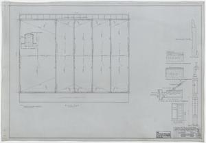 Astin Store Building, Stamford, Texas: Roof Plan