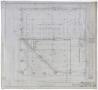 Technical Drawing: Boone & Blocker Garage, Breckenridge, Texas: First Floor Plan