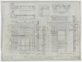 Technical Drawing: Cisco Bank and Office Building, Cisco, Texas: Wall Details