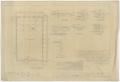 Thumbnail image of item number 2 in: 'Barrow Store Building, Snyder, Texas: Foundation Plan'.