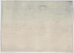 Primary view of object titled 'McClure Shop and Office Building, Abilene, Texas: Elevation Drawings'.