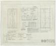 Technical Drawing: A Store Building, Abilene, Texas: Foundation & Roof Framing Plan