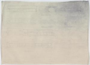 Primary view of object titled 'McClure Shop and Office Building, Abilene, Texas: Elevation Drawings'.