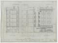 Primary view of Cisco Bank and Office Building, Cisco, Texas: Building Elevation Drawings