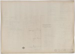 Primary view of object titled 'Cooley Office Building, Big Spring, Texas: Floor & Ceiling Plans'.
