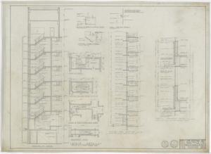 Primary view of object titled 'Cooley Office Building, Big Spring, Texas: Stair Details'.