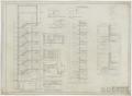 Thumbnail image of item number 1 in: 'Cooley Office Building, Big Spring, Texas: Stair Details'.