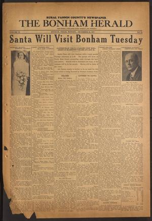 The Bonham Herald (Bonham, Tex.), Vol. 11, No. 35, Ed. 1 Monday, December 20, 1937