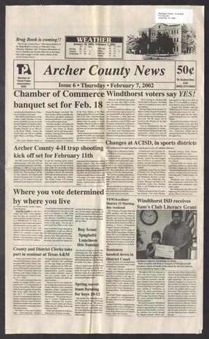 Archer County News (Archer City, Tex.), No. 6, Ed. 1 Thursday, February 7, 2002