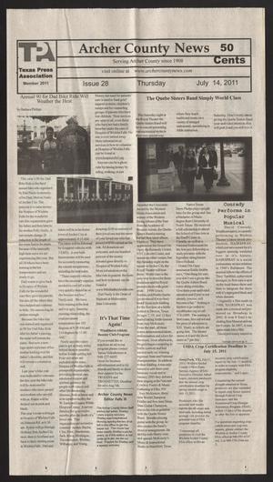 Archer County News (Archer City, Tex.), No. 28, Ed. 1 Thursday, July 14, 2011
