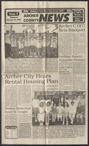 Archer County News (Archer City, Tex.), No. 7, Ed. 1 Thursday, February 13, 1997