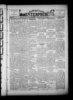 Jim Hogg County Enterprise (Hebbronville, Tex.), Vol. 10, No. 44, Ed. 1 Thursday, March 19, 1936