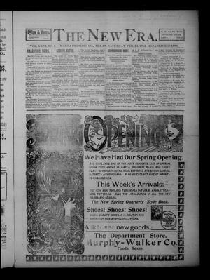 The New Era. (Marfa, Tex.), Vol. 26, No. 6, Ed. 1 Saturday, February 24, 1912