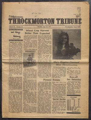 Throckmorton Tribune (Throckmorton, Tex.), Vol. 83, No. 42, Ed. 1 Thursday, May 30, 1974