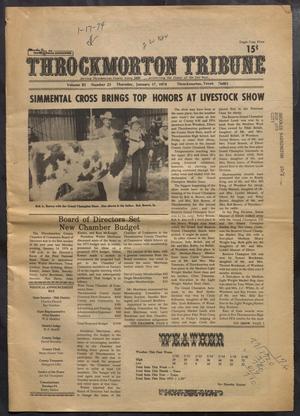 Throckmorton Tribune (Throckmorton, Tex.), Vol. 83, No. 23, Ed. 1 Thursday, January 17, 1974