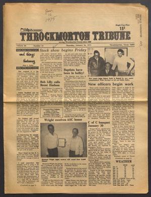 Throckmorton Tribune (Throckmorton, Tex.), Vol. 84, No. 23, Ed. 1 Thursday, January 16, 1975