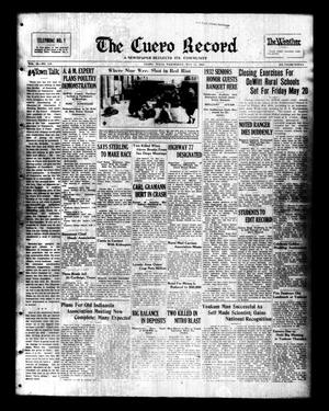 The Cuero Record (Cuero, Tex.), Vol. 38, No. 112, Ed. 1 Wednesday, May 11, 1932