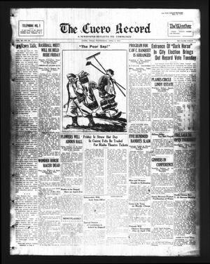 The Cuero Record (Cuero, Tex.), Vol. 38, No. 82, Ed. 1 Wednesday, April 6, 1932