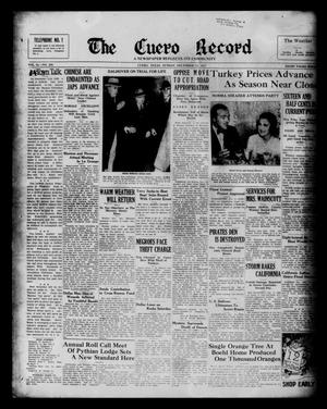 The Cuero Record (Cuero, Tex.), Vol. 43, No. 296, Ed. 1 Sunday, December 12, 1937