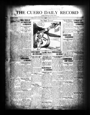 The Cuero Daily Record (Cuero, Tex.), Vol. 66, No. 139, Ed. 1 Wednesday, June 15, 1927