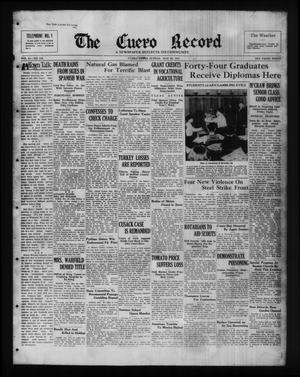 The Cuero Record (Cuero, Tex.), Vol. 43, No. 130, Ed. 1 Sunday, May 30, 1937