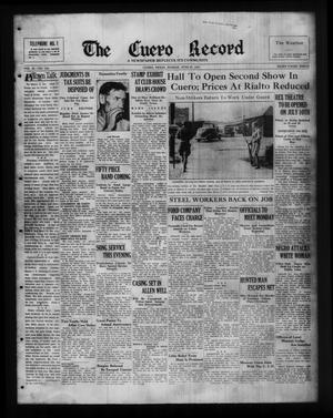 The Cuero Record (Cuero, Tex.), Vol. 43, No. 154, Ed. 1 Sunday, June 27, 1937