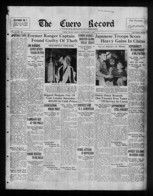 The Cuero Record (Cuero, Tex.), Vol. 43, No. 223, Ed. 1 Friday, September 17, 1937
