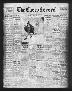 The Cuero Record (Cuero, Tex.), Vol. 37, No. 166, Ed. 1 Friday, July 17, 1931