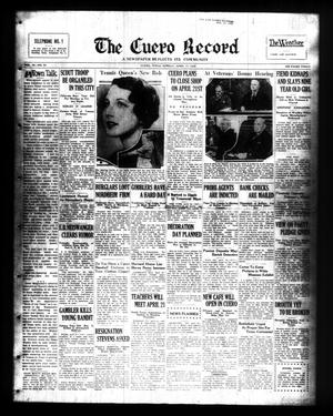 The Cuero Record (Cuero, Tex.), Vol. 38, No. 91, Ed. 1 Sunday, April 17, 1932