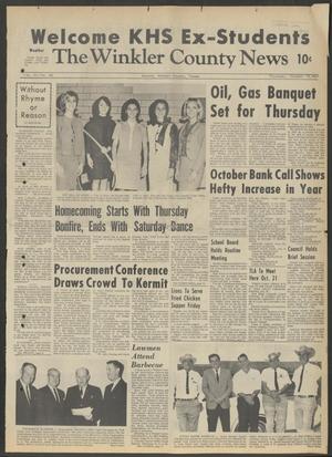 The Winkler County News (Kermit, Tex.), Vol. 31, No. 60, Ed. 1 Thursday, October 12, 1967