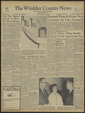 The Winkler County News (Kermit, Tex.), Vol. 28, No. 55, Ed. 1 Thursday, November 14, 1963