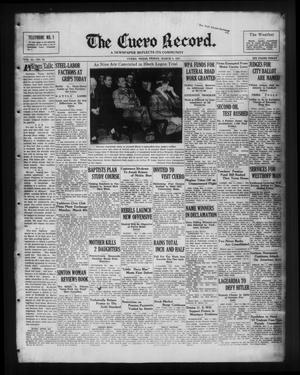 The Cuero Record. (Cuero, Tex.), Vol. 43, No. 55, Ed. 1 Friday, March 5, 1937