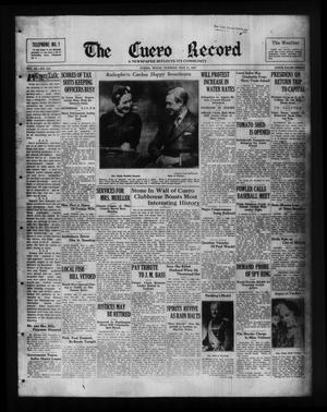 The Cuero Record (Cuero, Tex.), Vol. 43, No. 114, Ed. 1 Tuesday, May 11, 1937