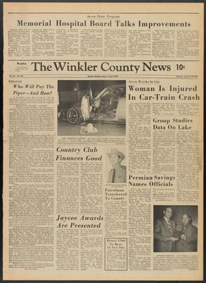 Primary view of The Winkler County News (Kermit, Tex.), Vol. 34, No. 86, Ed. 1 Monday, January 18, 1971