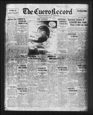 The Cuero Record (Cuero, Tex.), Vol. 37, No. 185, Ed. 1 Sunday, August 9, 1931