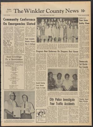 The Winkler County News (Kermit, Tex.), Vol. 33, No. 69, Ed. 1 Thursday, November 20, 1969