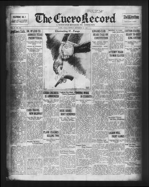 The Cuero Record (Cuero, Tex.), Vol. 37, No. 222, Ed. 1 Monday, September 21, 1931