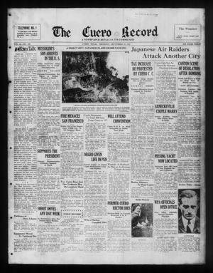 The Cuero Record (Cuero, Tex.), Vol. 43, No. 228, Ed. 1 Thursday, September 23, 1937