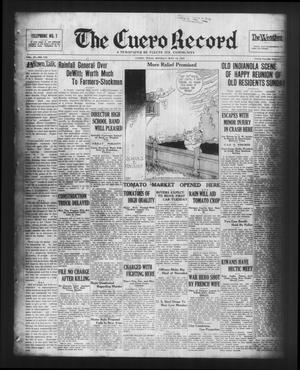 The Cuero Record (Cuero, Tex.), Vol. 37, No. 115, Ed. 1 Monday, May 18, 1931