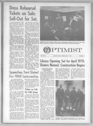 The Optimist (Abilene, Tex.), Vol. 56, No. 17, Ed. 1, Friday, February 21, 1969