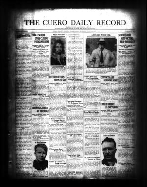 The Cuero Daily Record (Cuero, Tex.), Vol. 66, No. 146, Ed. 1 Friday, June 24, 1927